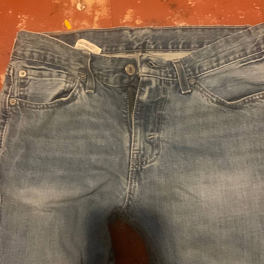 Levi blue jeans